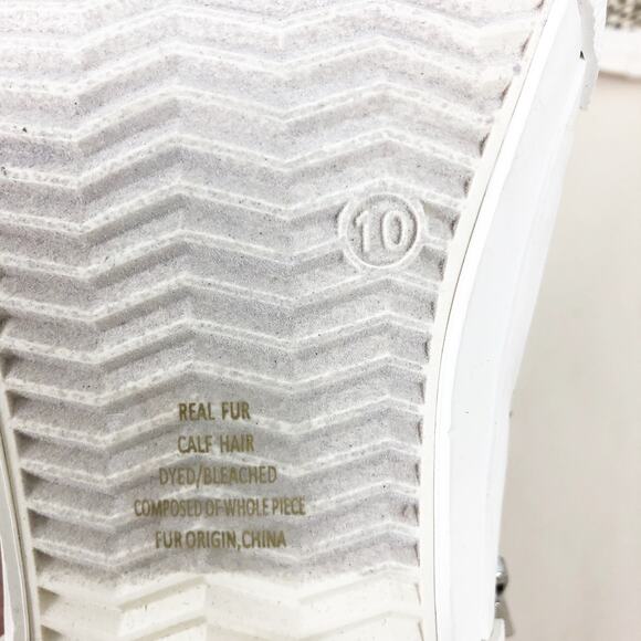 Vintage Havana Womens Wild Chita Remiee Boots 10 White Studded Snakeskin EUC - Picture 12 of 13